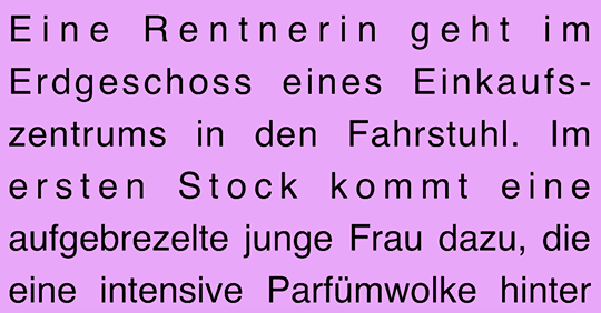 Witz des Tages: Rentnerin setzt sich gegen Parfüm im Fahrstuhl durch